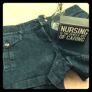 New York and Co. denim shorts.